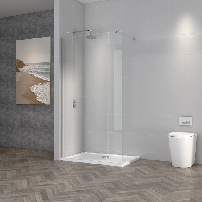 800 CHrome Fluted Screen