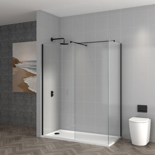 Black Wet Room Screen