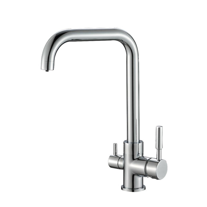 Square Triflow Chrome Filter Tap