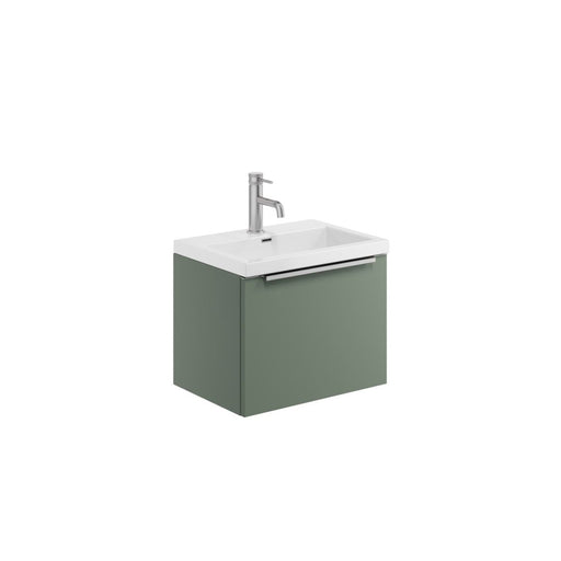 Dax 500mm Green Wall - Hung Bathroom Cabinet - Bathroom Warehouse