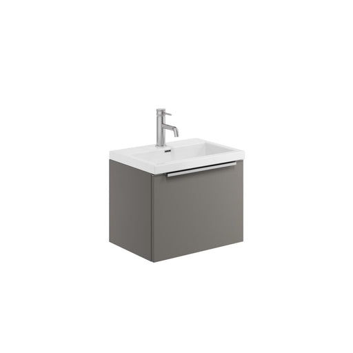 Dax 500mm Grey Wall - Hung Bathroom Cabinet - Bathroom Warehouse