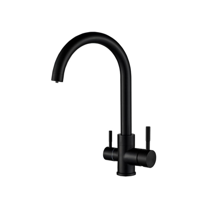 Black Triflow Kitchen Tap