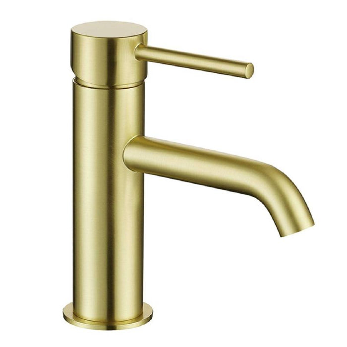 Pisa Basin Mono Brushed Brass - Bathroom Warehouse