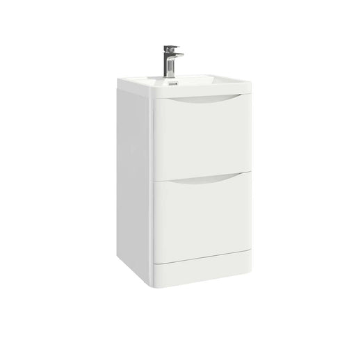 Rimini 2 Drawer 500mm Floor Unit - Bathroom Warehouse