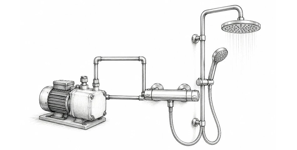 Pump Showers Ireland: Do You Need One and How to Choose