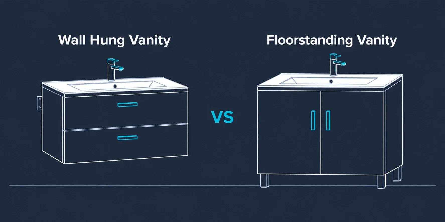 Wall-Hung vs Floor-Standing Vanity Units: Which Is Better?