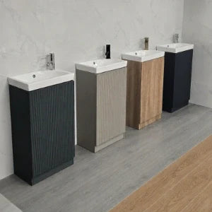 Fluted Vanity Units