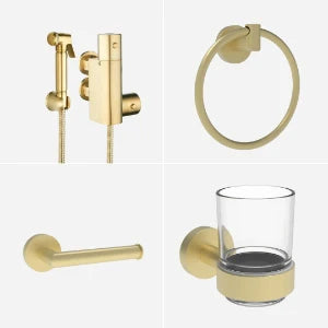 Brushed Brass Accessories