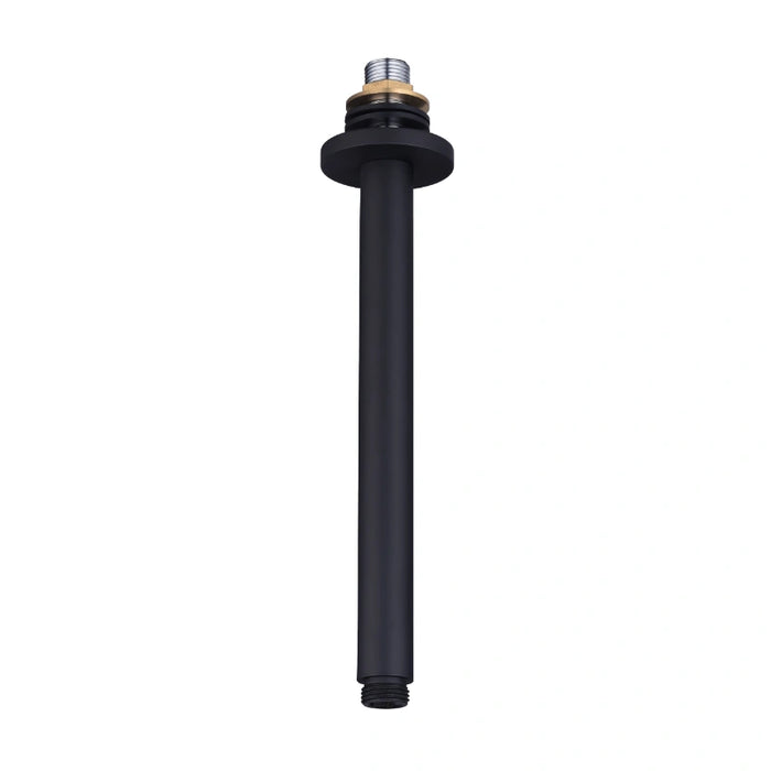 Ceiling Mounted Shower Arm - Black
