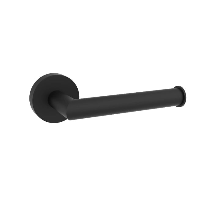 Round Toilet Roll Holder - Black