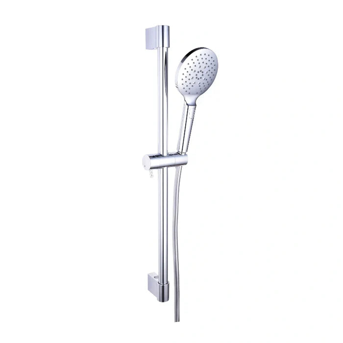 Premium Round Thermostatic T Bar Rainhead Shower Set - Chrome