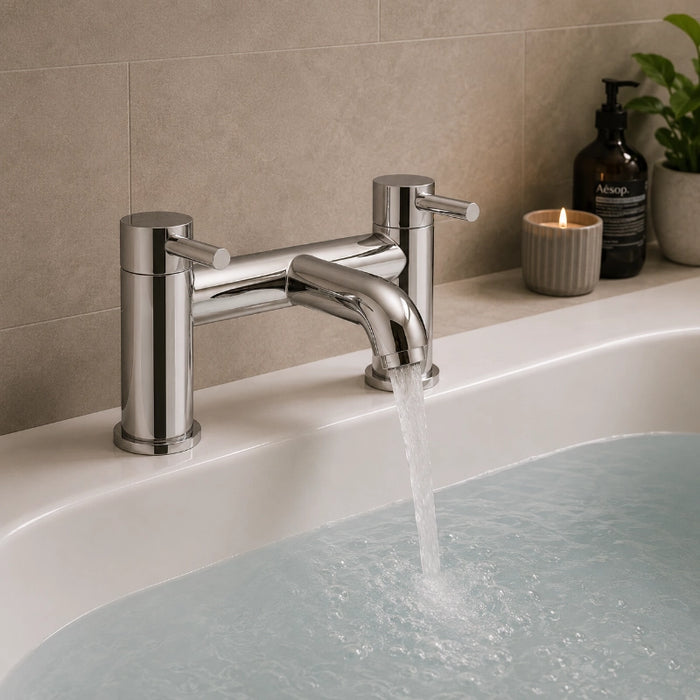 Pisa Round Bath Filler Tap