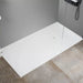 1100 x 800mm White Slate Shower Tray - Bathroom Warehouse