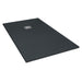 1200 x 700mm Slate Shower Tray Anthracite - Bathroom Warehouse