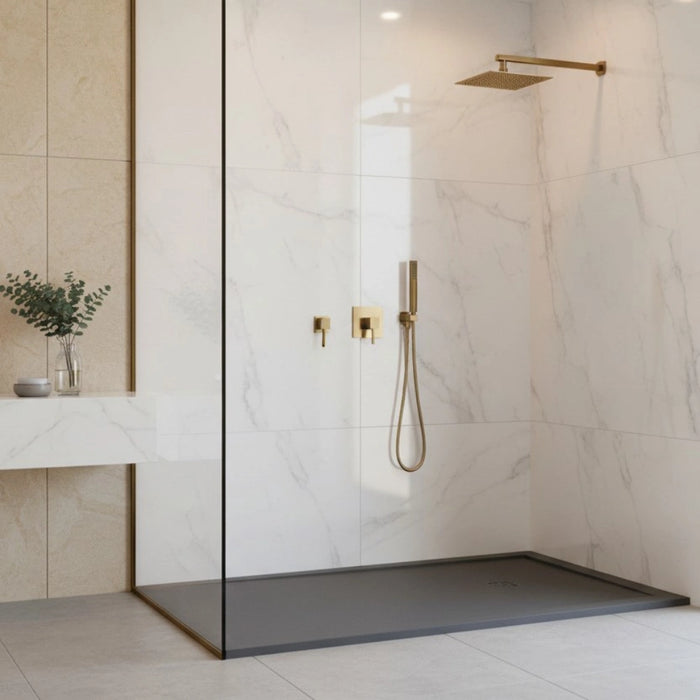 1400 x 700mm Slate Shower Tray Anthracite