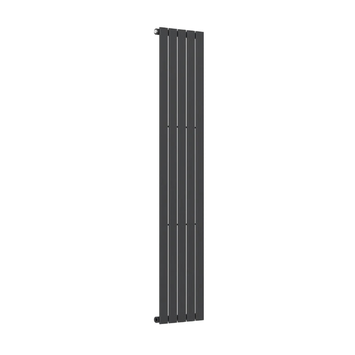 Cadiz Flat Vertical Single Panel Radiator 1800 x 376mm - Anthracite