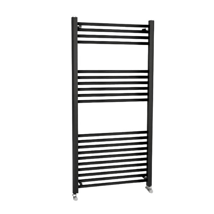 1200 x 600mm Towel Radiator - Black