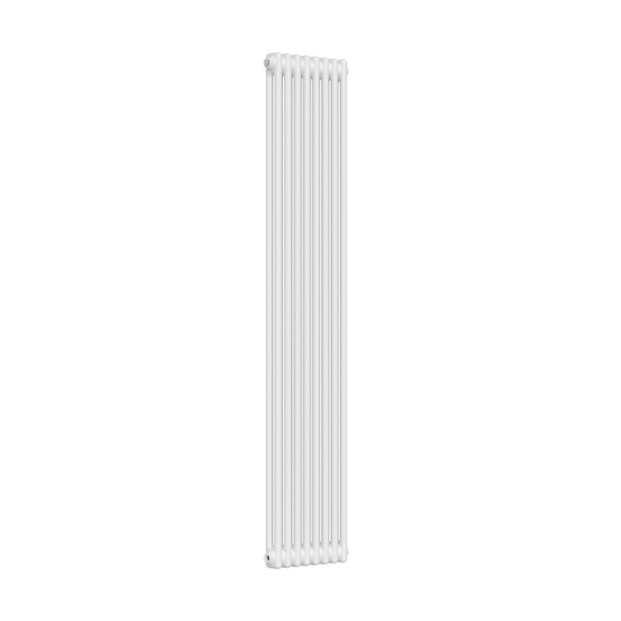 2 Column Vertical Radiator White 1800x470mm - Bathroom Warehouse