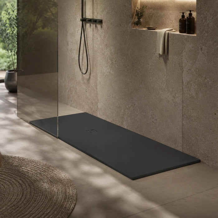 1700 x 700mm Slate Shower Tray Anthracite