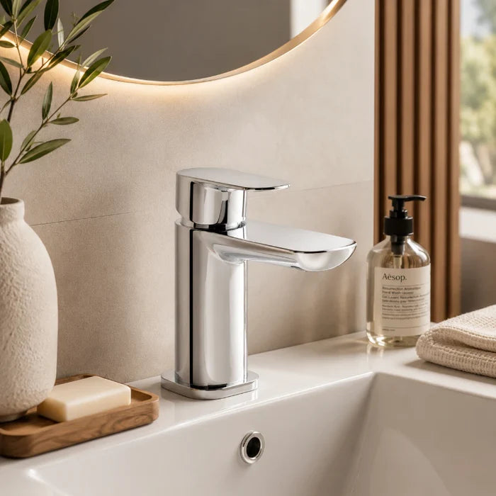 Modern Chrome Bathroom Suite