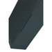 Smoked sage fluted vanity side panel with recessed edge detail