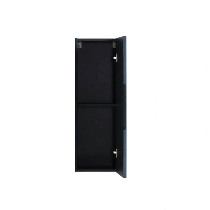 900mm Wall Mounted Tall Storage Cabinet - Midnight Shadow