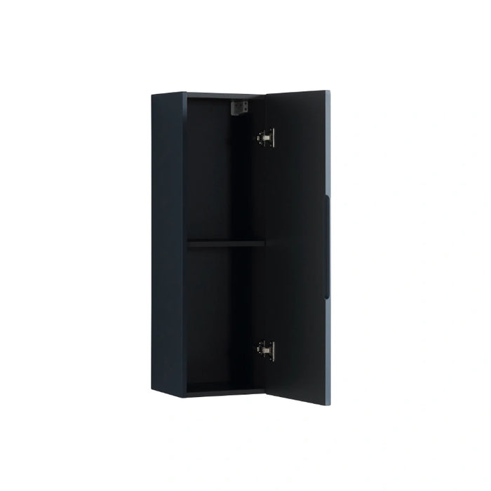 900mm Wall Mounted Tall Storage Cabinet - Midnight Shadow