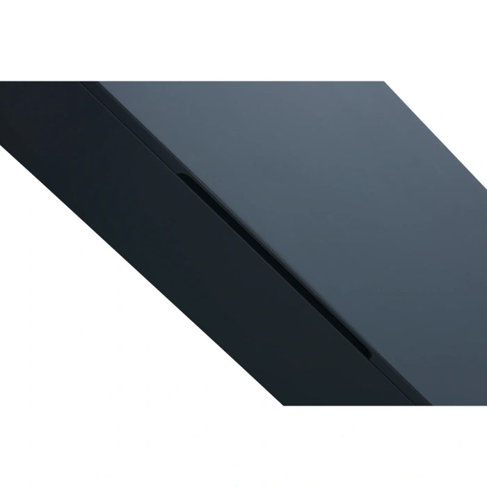 900mm Wall Mounted Tall Storage Cabinet - Midnight Shadow
