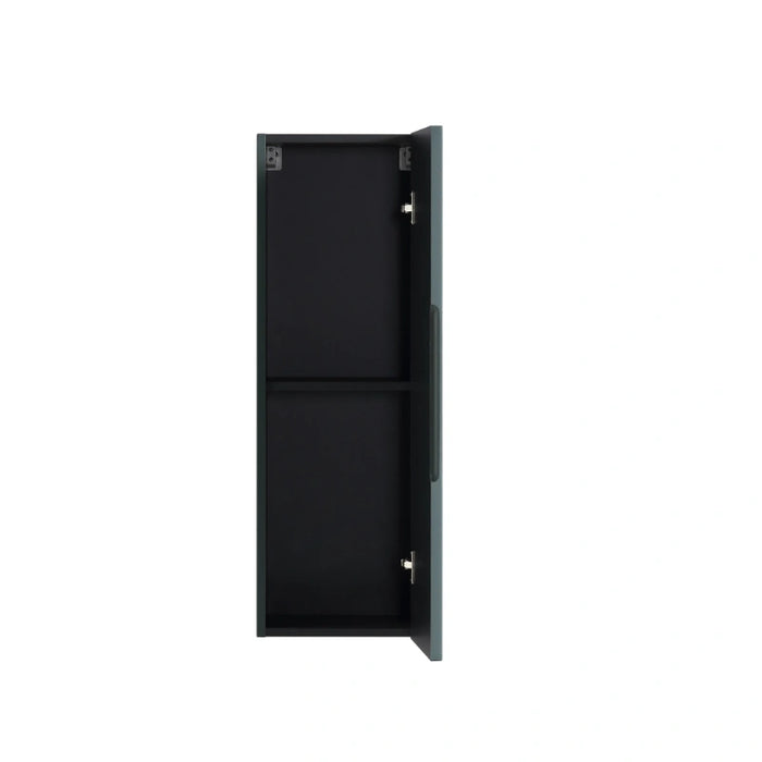 900mm Wall Mounted Tall Storage Cabinet - Smoked Sage