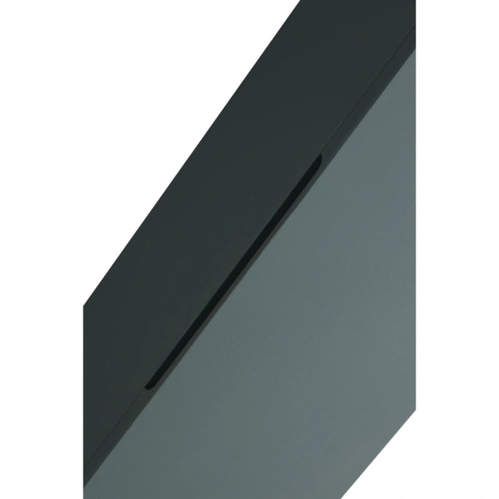 900mm Wall Mounted Tall Storage Cabinet - Smoked Sage