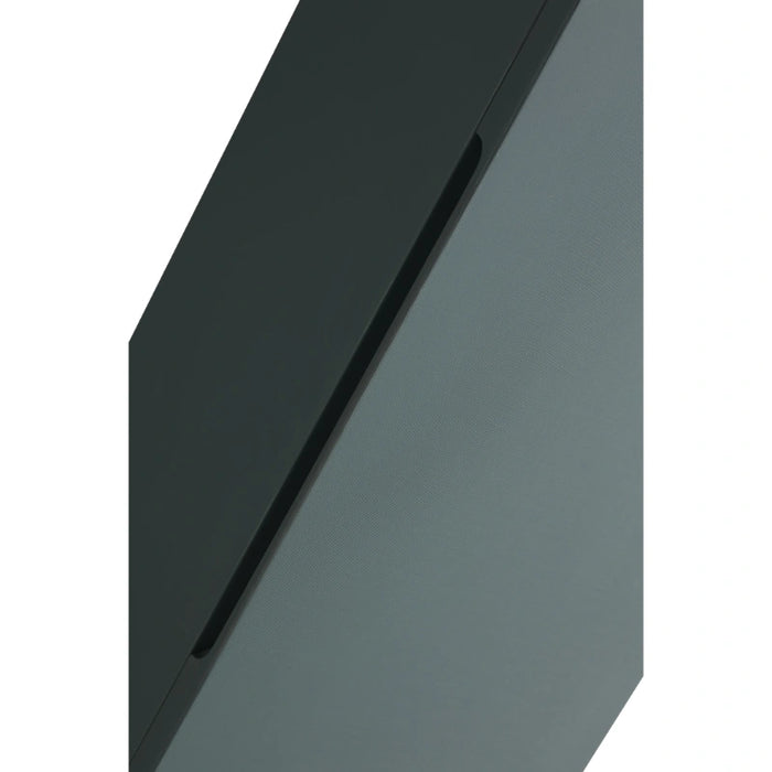 900mm Wall Mounted Tall Storage Cabinet - Smoked Sage