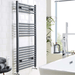 500 x 1200mm Black Towel Rail - Bathroom Warehouse