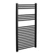 500 x 800mm Black Towel Rail - Bathroom Warehouse