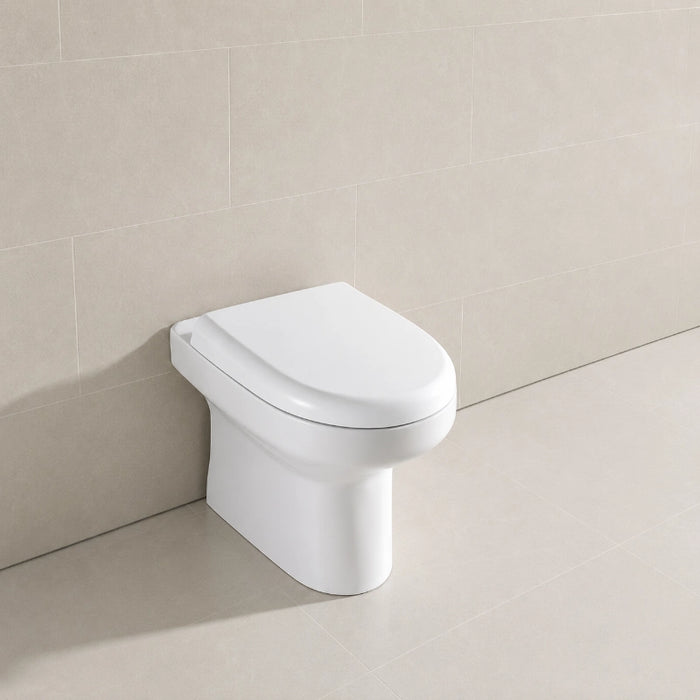 Amalfi Rimless Back to Wall Toilet