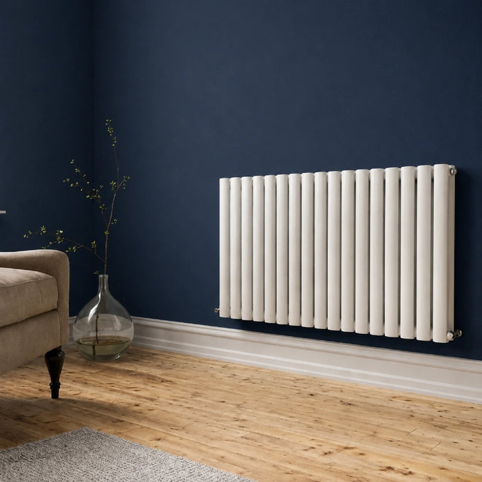 Granada Horizontal Double Radiator White 600x840mm