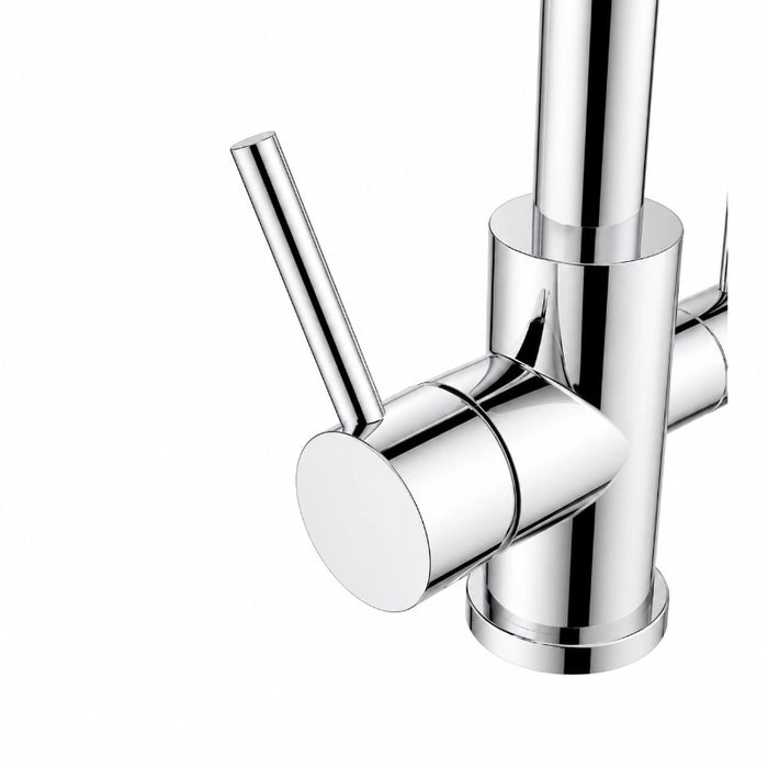 Triflow Square 3-in-1 Kitchen Tap - Chrome