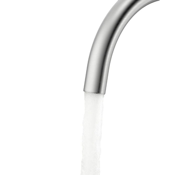 Triflow Round 3-in-1 Kitchen Tap - Brushed Steel