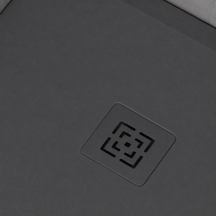 Slate Shower Tray Colour Matching Grid - Anthracite