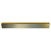 Brushed brass long bar handle with screw holes for vanity drawer