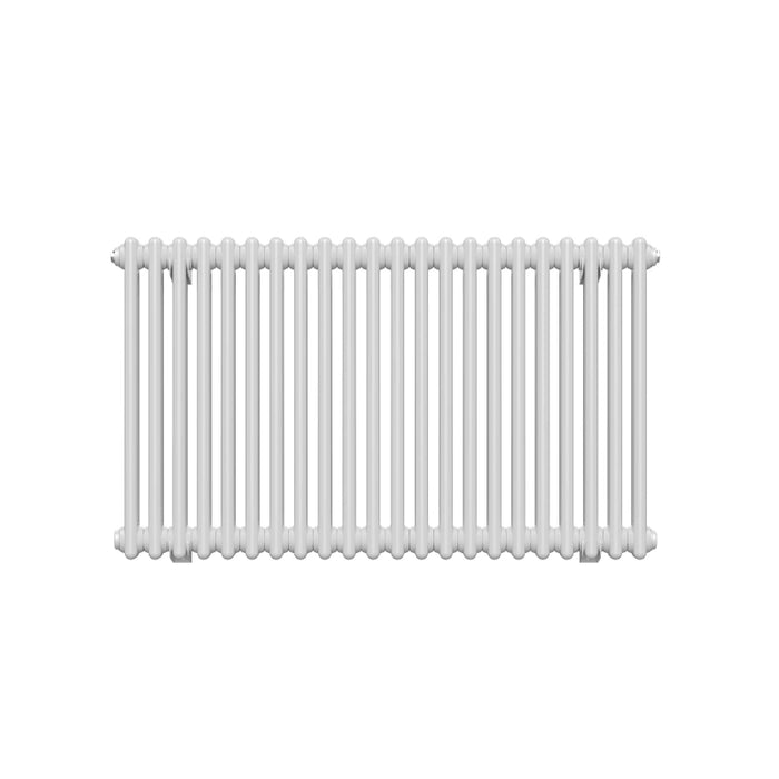 2 Column Horizontal Designer Radiator 600 x 1010mm - White