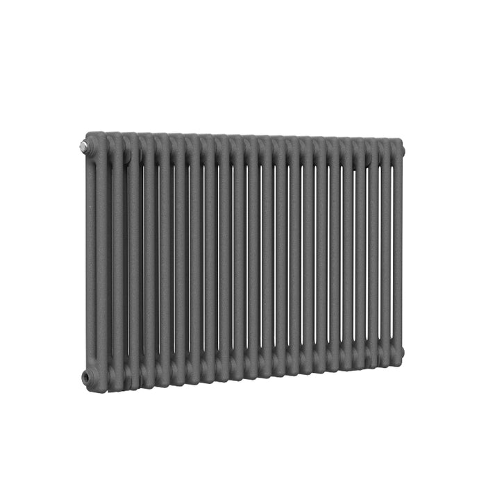3 Column Horizontal Designer Radiator 600 x 1010mm - Anthracite