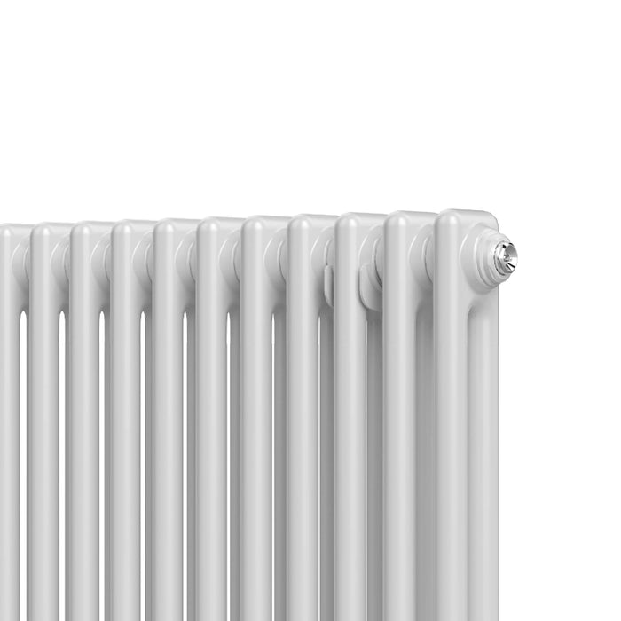 3 Column Horizontal Designer Radiator 600 x 1190mm - White