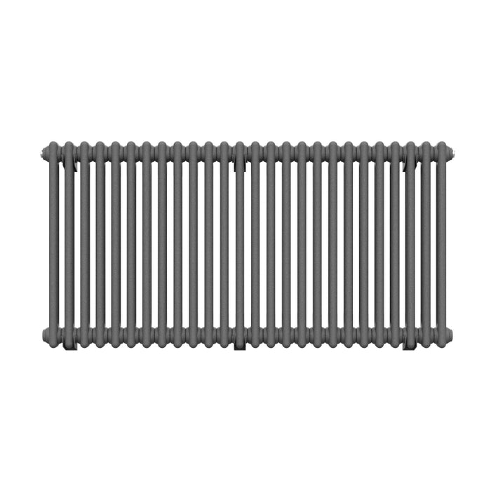 3 Column Horizontal Designer Radiator 600 x 1190mm - Anthracite