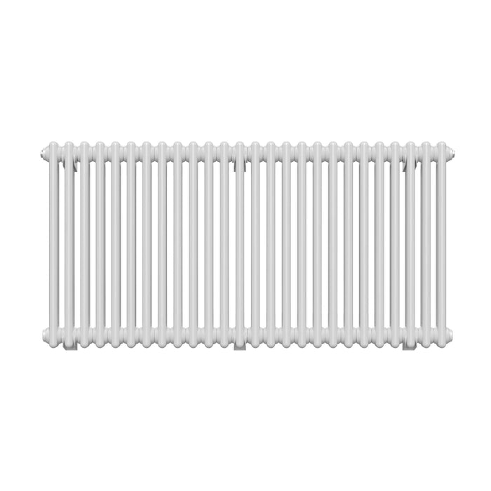 3 Column Horizontal Designer Radiator 600 x 1190mm - White