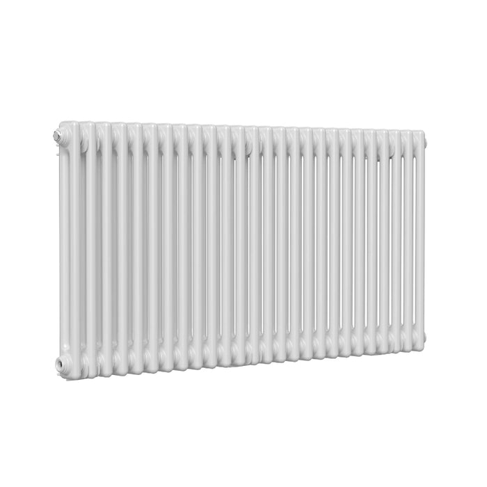 3 Column Horizontal Designer Radiator 600 x 1190mm - White