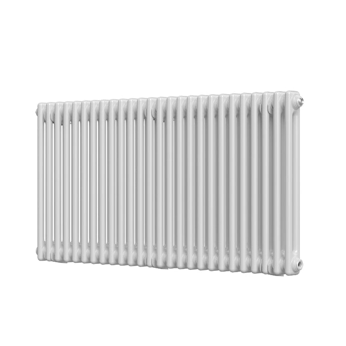 3 Column Horizontal Designer Radiator 600 x 1190mm - White
