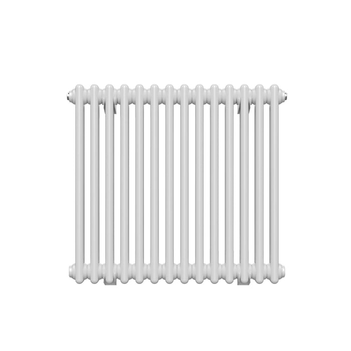 3 Column Horizontal Designer Radiator 600 x 650mm - White
