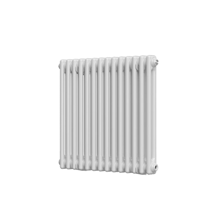3 Column Horizontal Designer Radiator 600 x 650mm - White