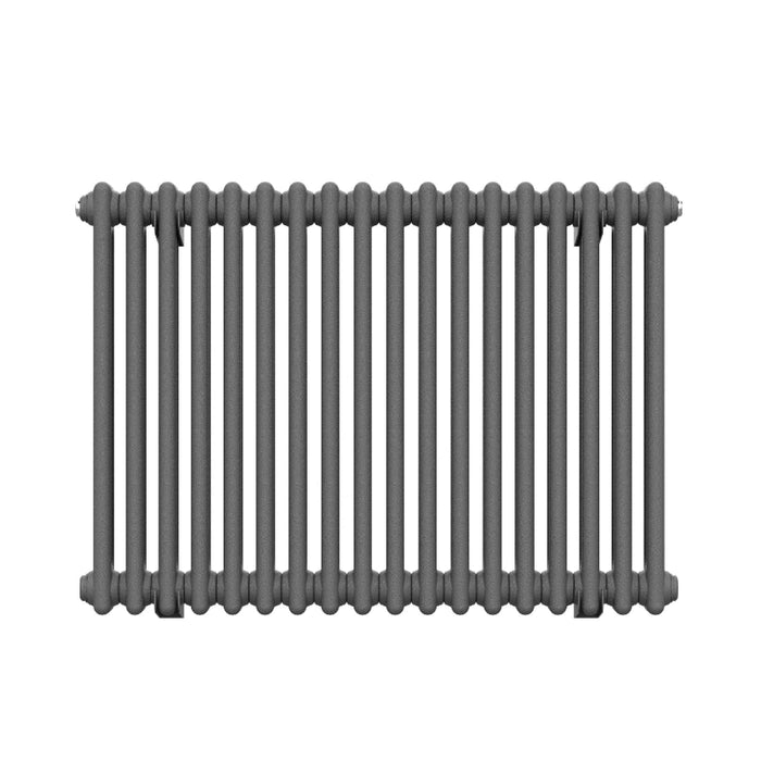 3 Column Horizontal Designer Radiator 600 x 830mm - Anthracite
