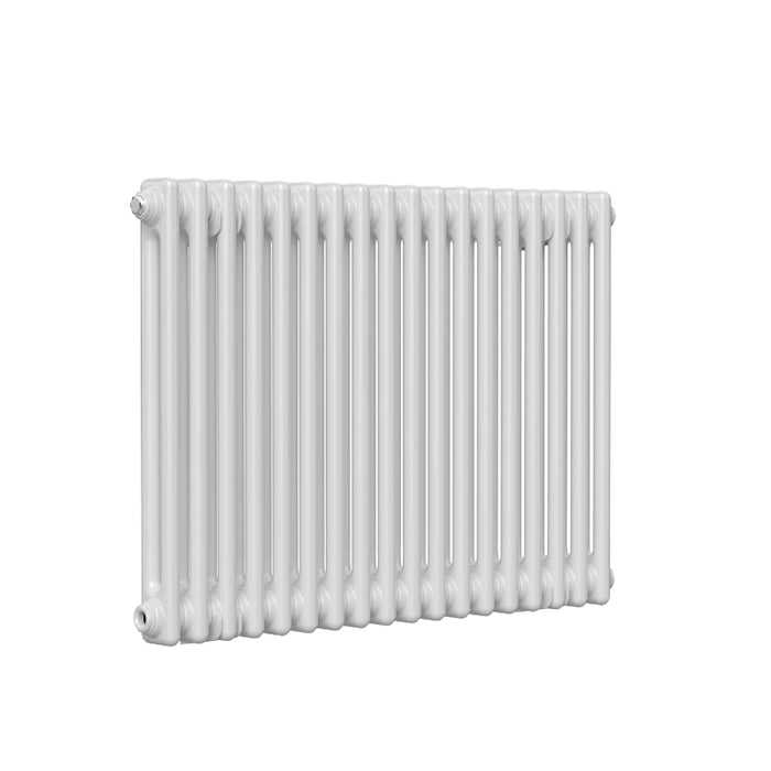 3 Column Horizontal Designer Radiator 600 x 830mm - White